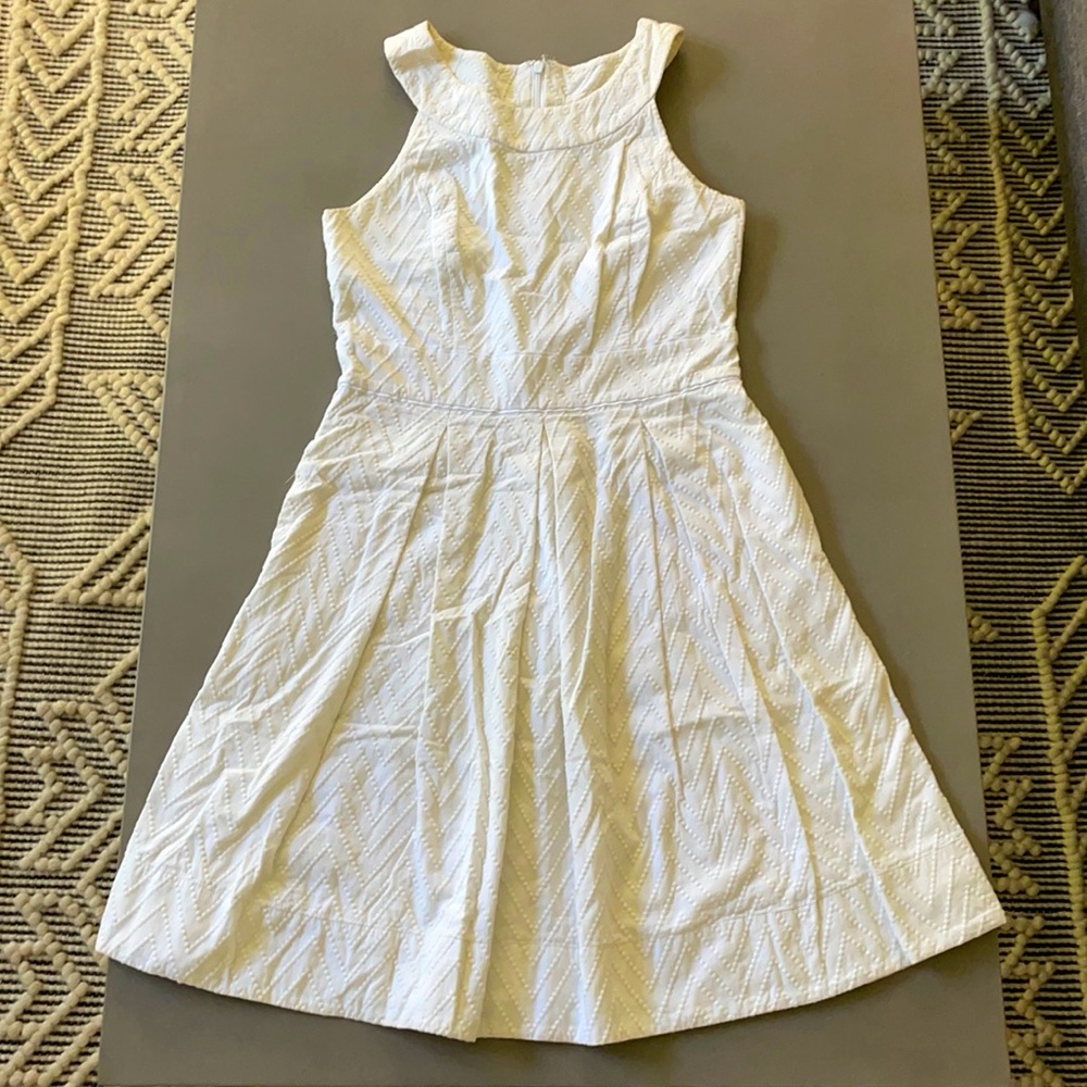White MIDI Work Dress White House | Black Market